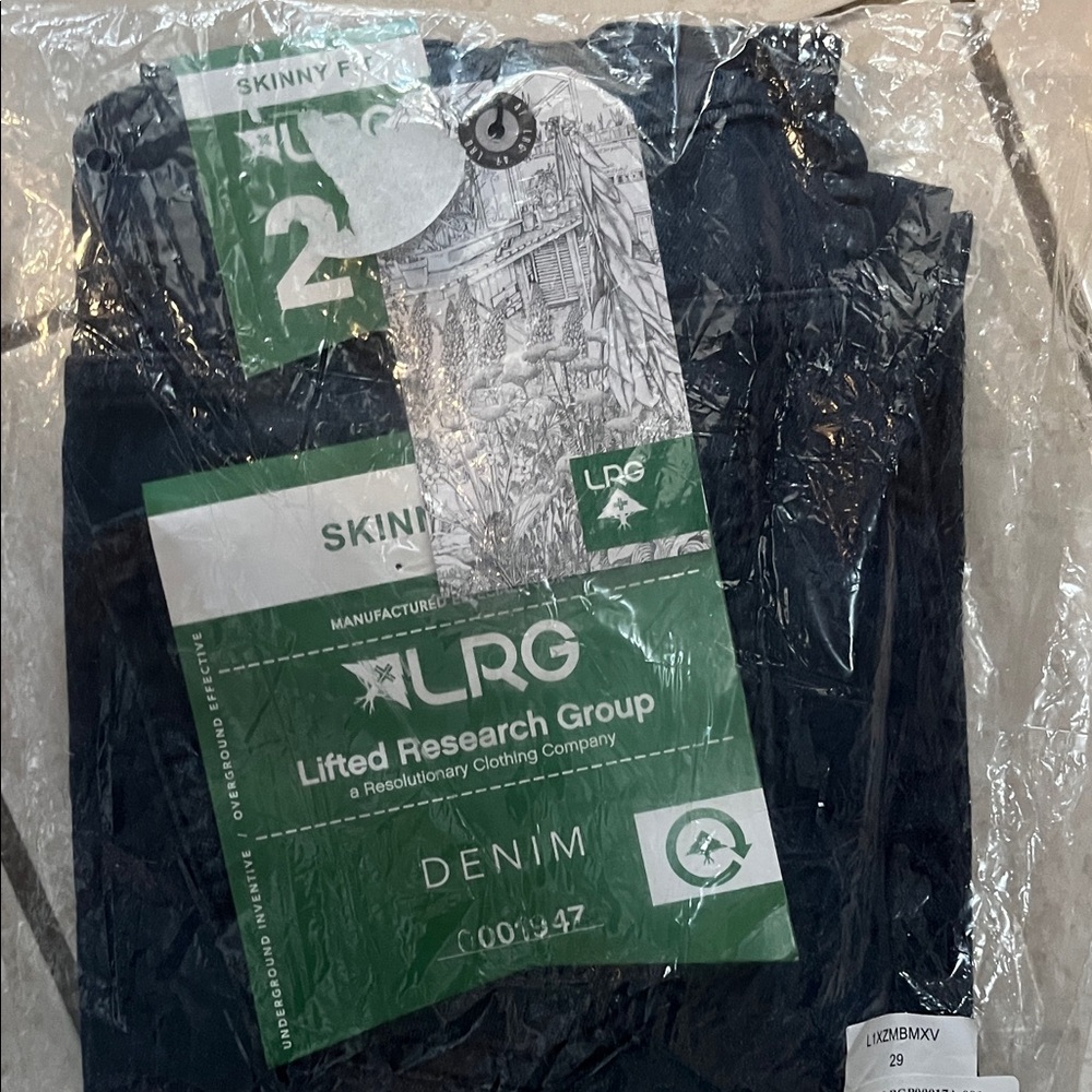 LRG Men's Skinny Jeans - Dark Blue